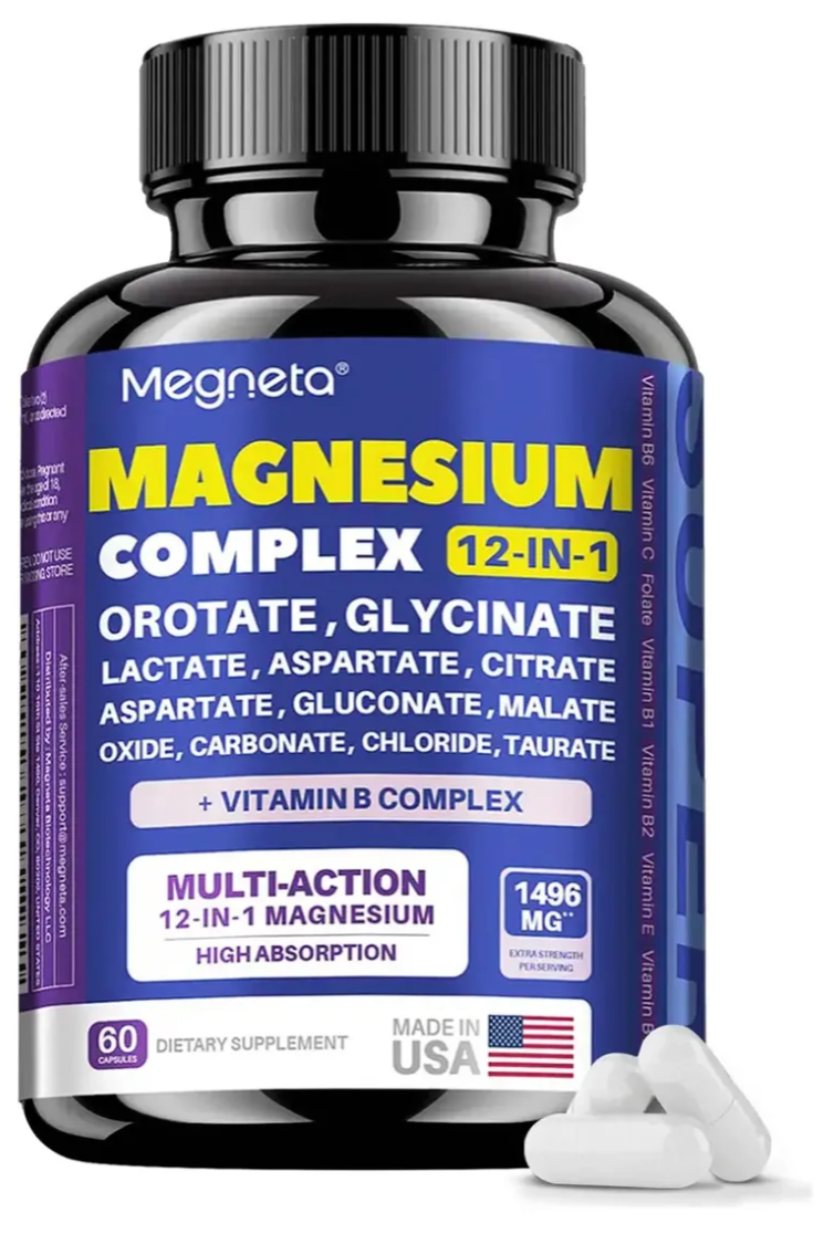 Suplemento Megneta Magnesio Complex 60cp