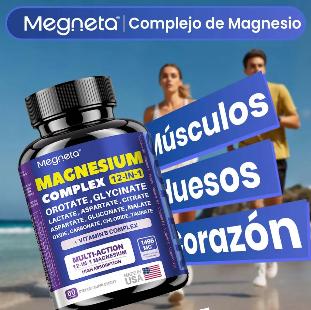 Suplemento Megneta Magnesio Complex 60cp