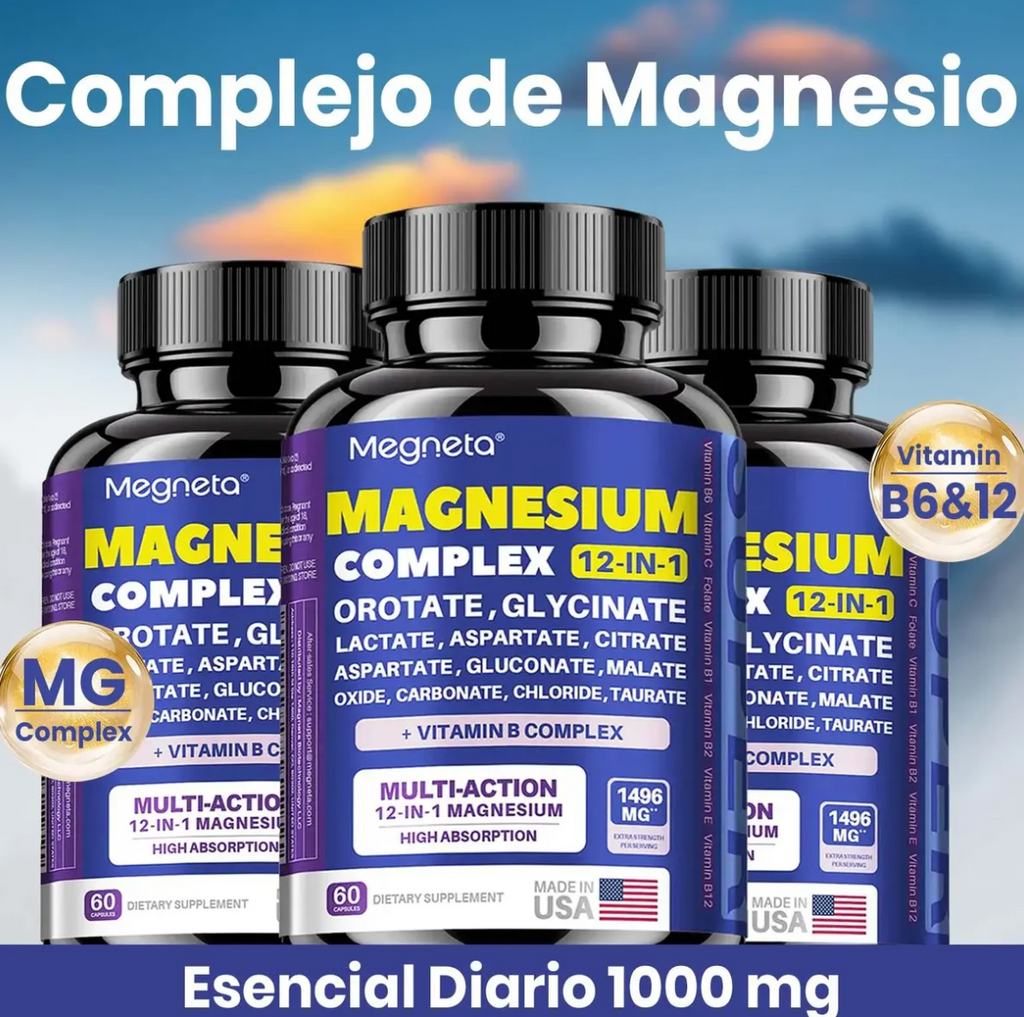 Suplemento Megneta Magnesio Complex 60cp