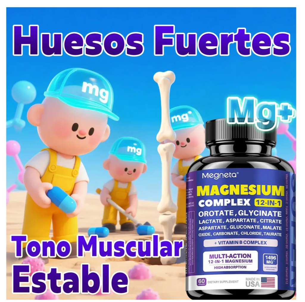 Suplemento Megneta Magnesio Complex 60cp
