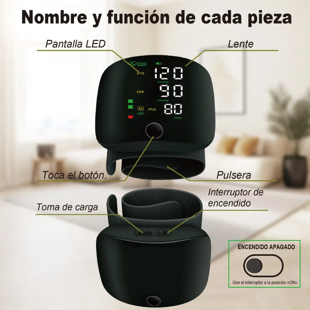 Pulsometro Monitor Digital Arterial